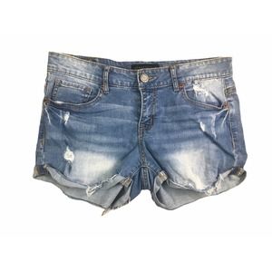 Aeropostale Shorty Distressed Jean Shorts Size 6